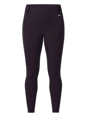 Kerrits coolcore full leg tights (plum noir and cast iron, 2 pairs total) size m